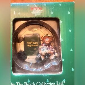 VINTAGE BOYD BEAR SOCCER BEAR PICTURE FRAME. NEW IN BOX. 2 available